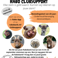 Rabo Clubsupport!